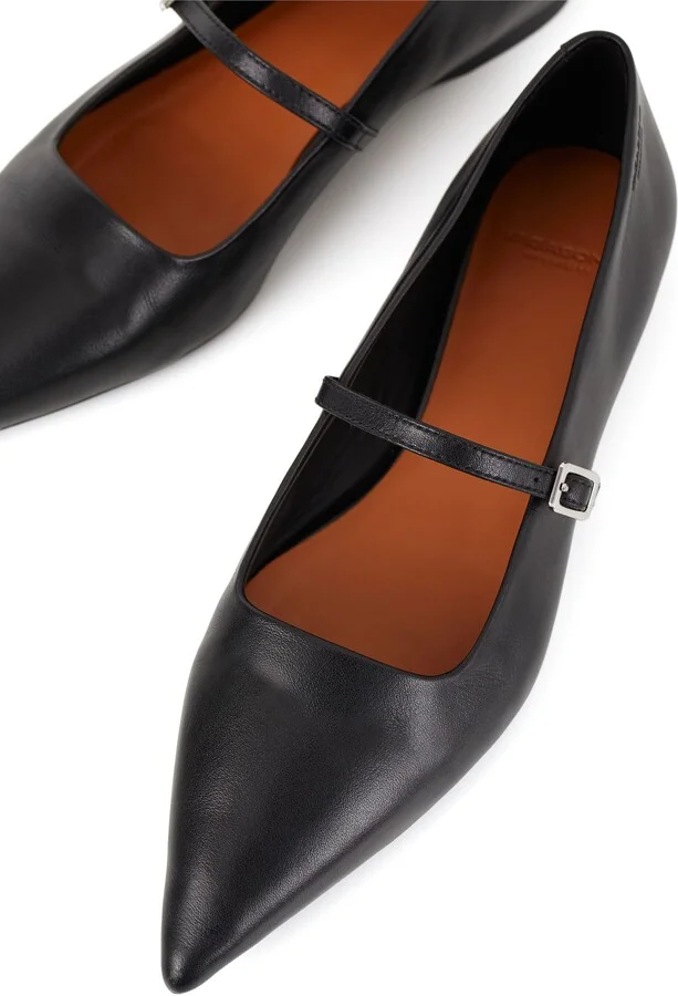 Hermine Pointed Toe Mary Jane Flat - Image 4