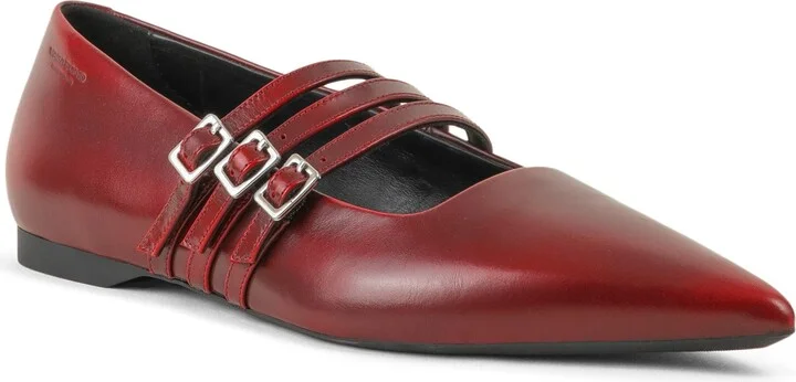 Hermine Pointed Toe Mary Jane Flat