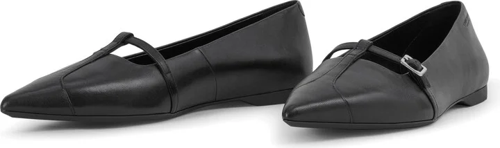 Hermine Pointed Toe Mary Jane Flat