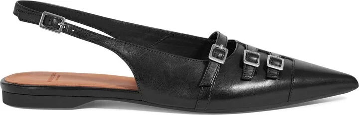 Hermine Pointed Toe Slingback Flat - Image 9