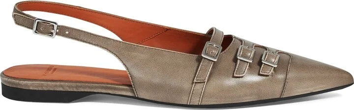 Hermine Pointed Toe Slingback Flat - Image 3
