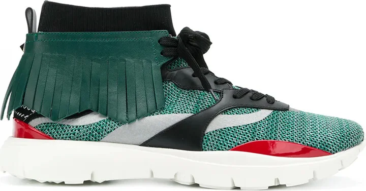 Heroes embroidered sneakers
