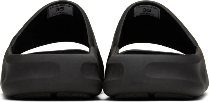 Heron Preston Black Eco Slides - Image 2
