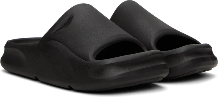 Heron Preston Black Eco Slides - Image 4