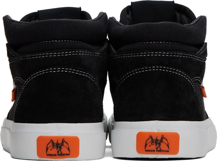 Heron Preston Black Toby Sneakers - Image 2