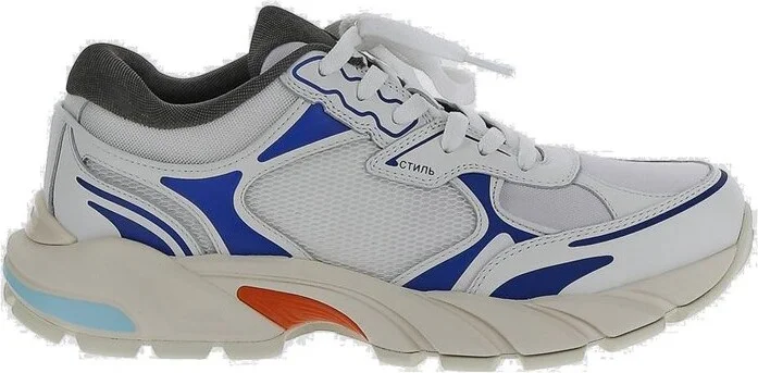 Heron Preston Boock Stepper Lace-Up Sneakers