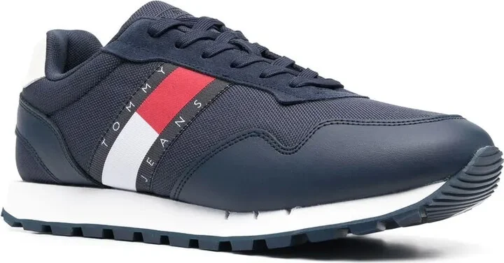 Herren logo-patch sneakers - Image 2