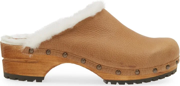 Hese Genuine Shealing Lined Clog - Image 3