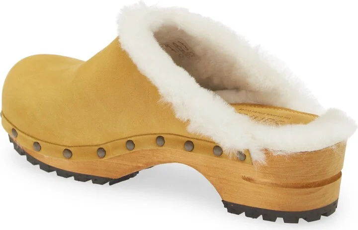 Hese Genuine Shealing Lined Clog - Image 8