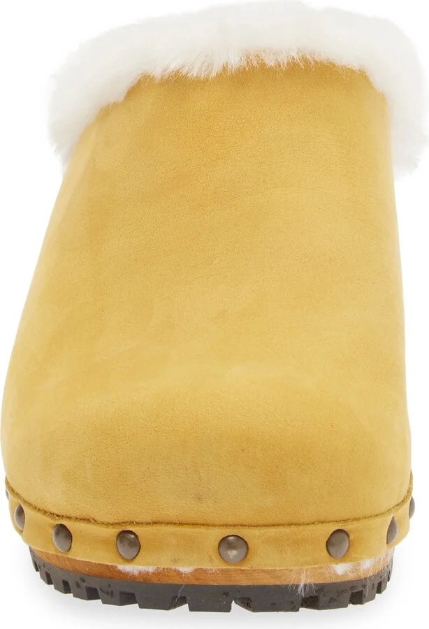Hese Genuine Shealing Lined Clog - Image 10