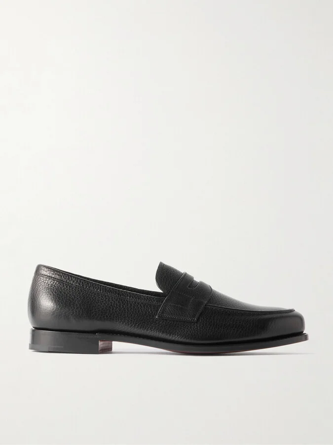 Heswall Full-Grain Leather Penny Loafers