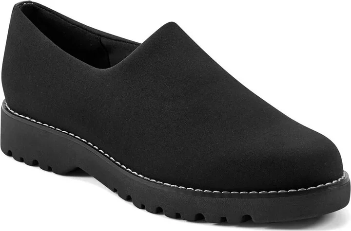 Hewitt 2 Womens Padded Insole Knit Slip-On Sneakers