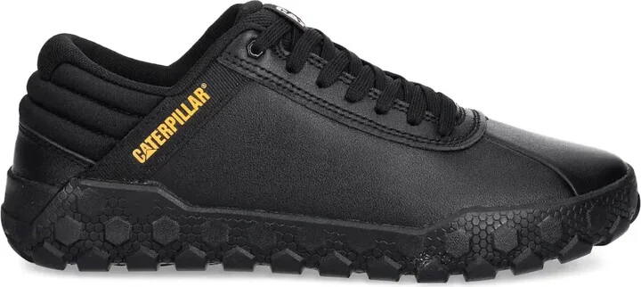 Hex padded-collar textured-sole sneakers