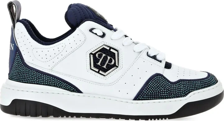 Hexagon Crystal low-top sneakers