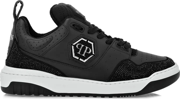 Hexagon Crystal low-top sneakers