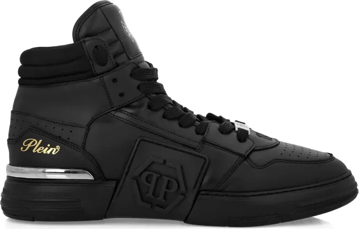Hexagon hi-top sneakers