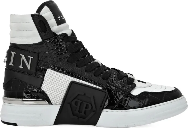 Hexagon high-top sneakers