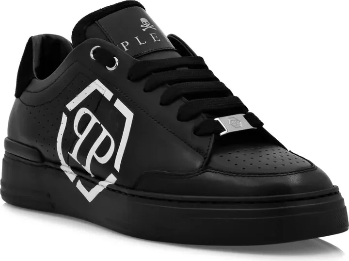 Hexagon leather sneakers - Image 2