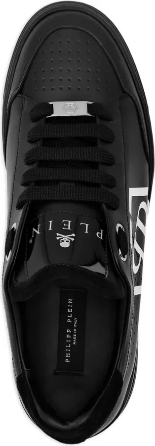 Hexagon leather sneakers - Image 3