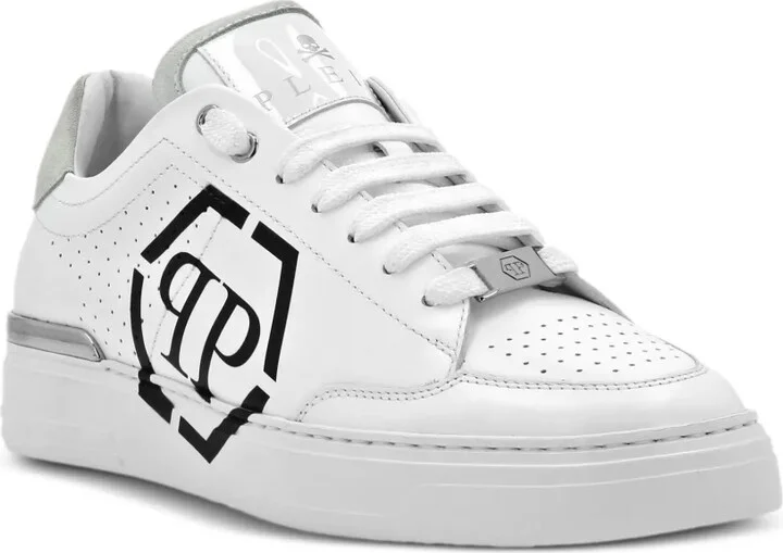 Hexagon leather sneakers - Image 2