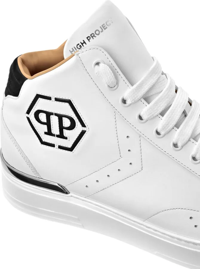 Hexagon leather sneakers - Image 2