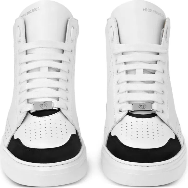 Hexagon leather sneakers - Image 4