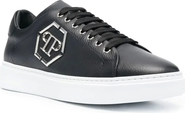Hexagon logo-embellished sneakers - Image 2