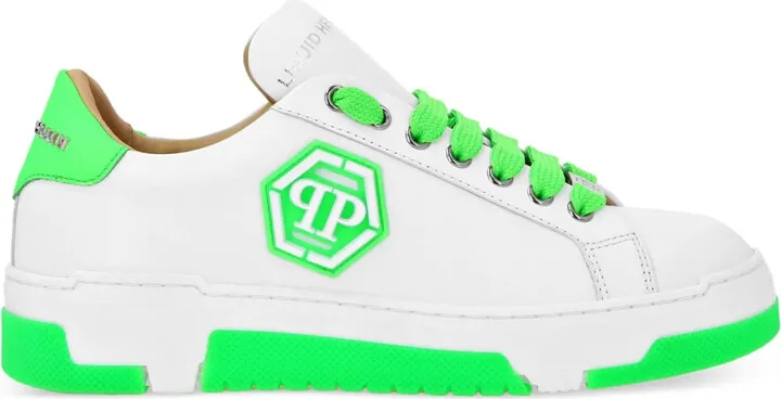 Hexagon-logo sneakers