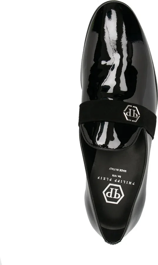 Hexagon plaque loafers - Image 4