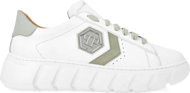 Hexagon platform sneakers