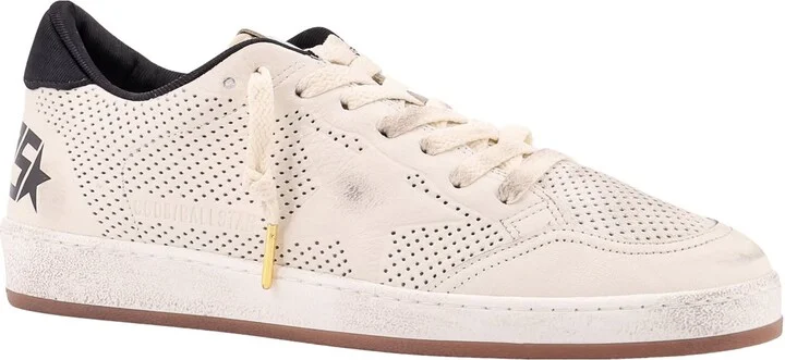 Hf Ball Star Perforated Leather Sneakers - Image 2