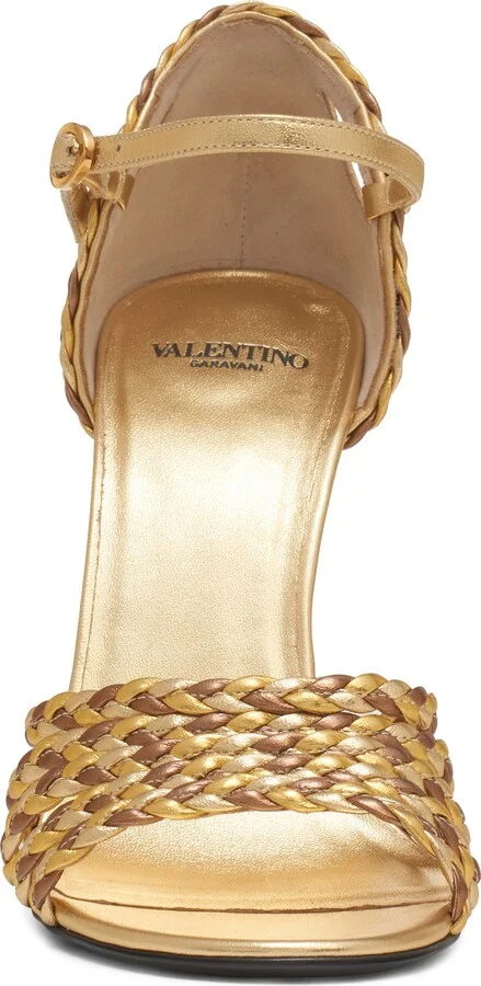 Hi Dolly Metallic Ankle Strap Sandal - Image 4
