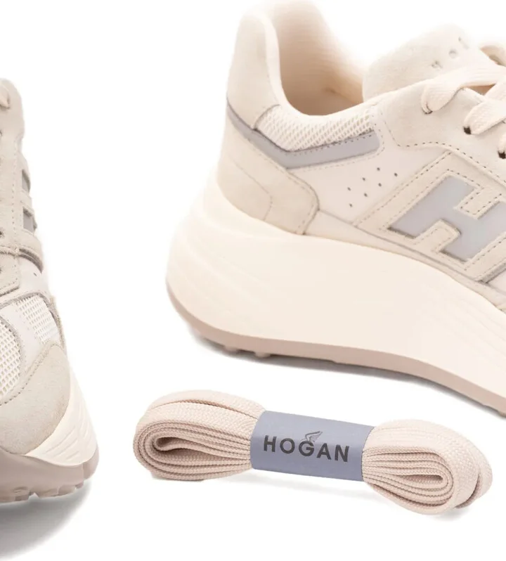 Hi-Fi panelled platform sneakers - Image 5