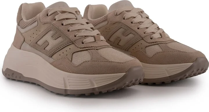 Hi-fi Sneakers In Suede And Leather - Image 4