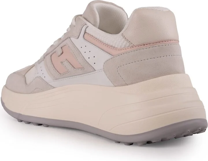 Hi-fi Sneakers In Suede And Mesh - Image 2