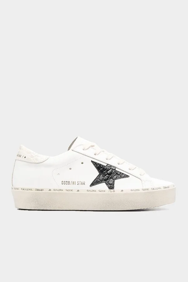 Hi-Star Cocco Black Star Leather Sneaker
