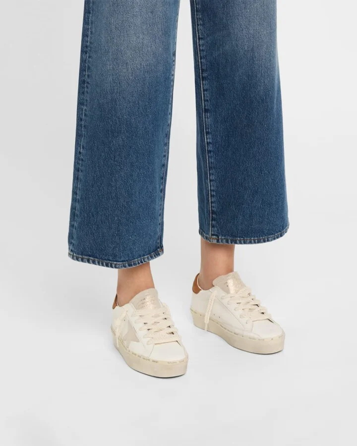 Hi-Star Leather Low-Top Sneakers - Image 3