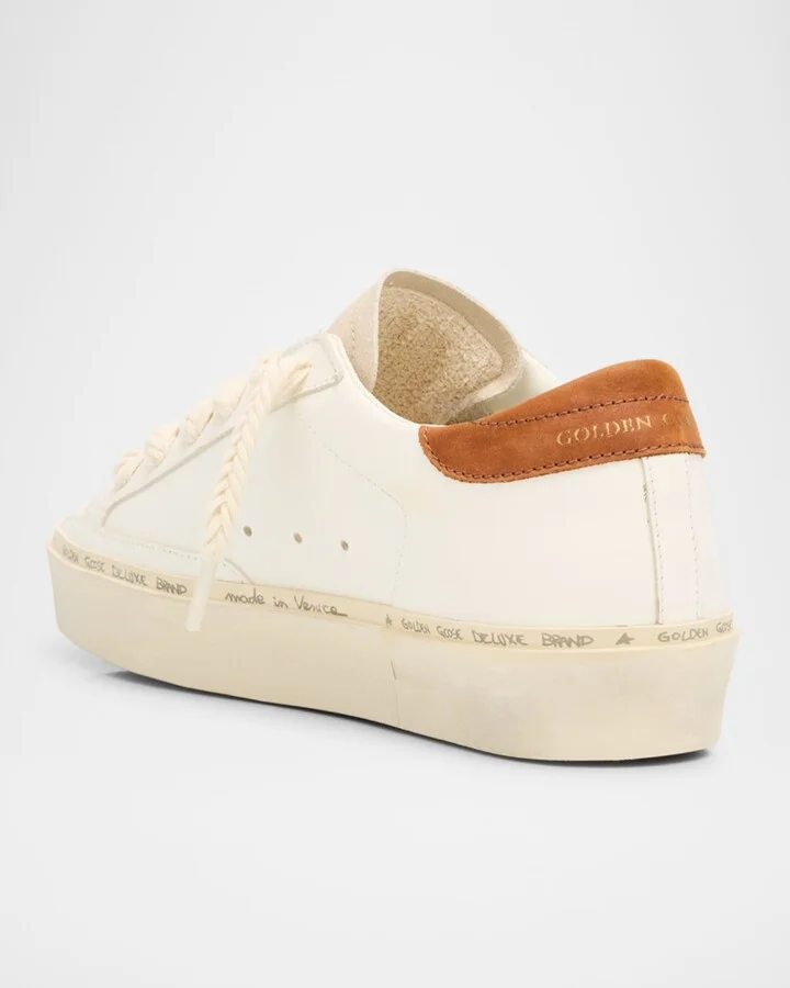 Hi-Star Leather Low-Top Sneakers - Image 4