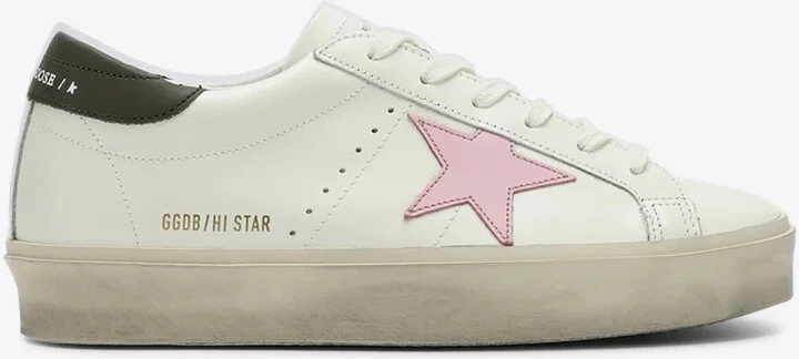 Hi-Star Leather Low-Top Sneakers