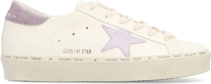 Hi Star Leather Platform Sneakers