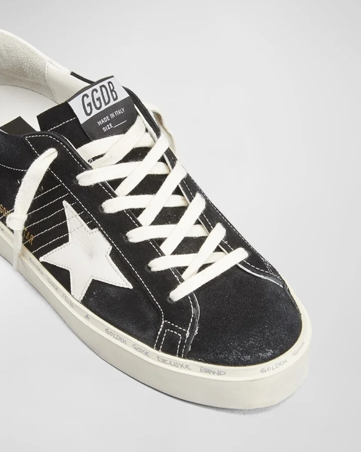 Hi Star Low-Top Suede Court Sneakers - Image 2