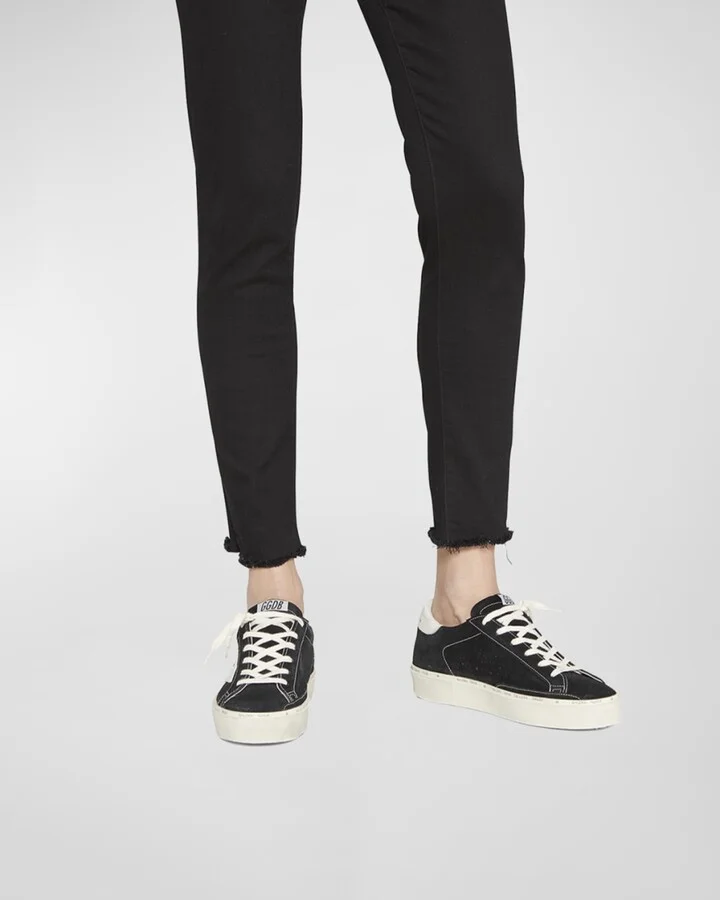 Hi Star Low-Top Suede Court Sneakers - Image 5