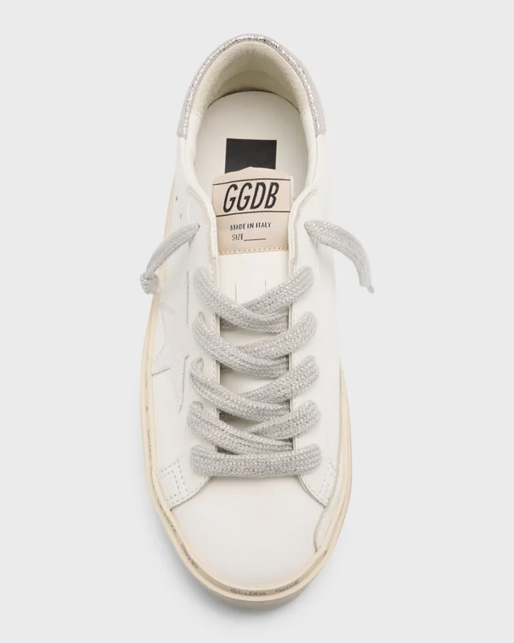 Hi Star Mixed Leather Low-Top Sneakers - Image 4
