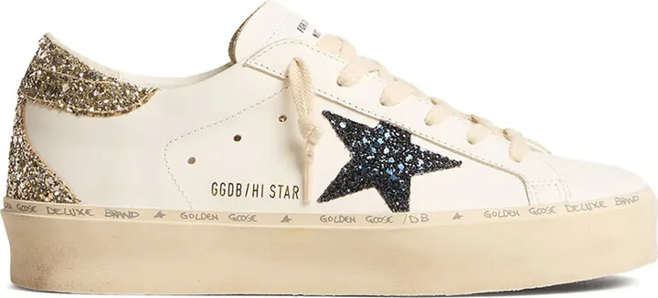 Hi-Star panelled flatform sneakers