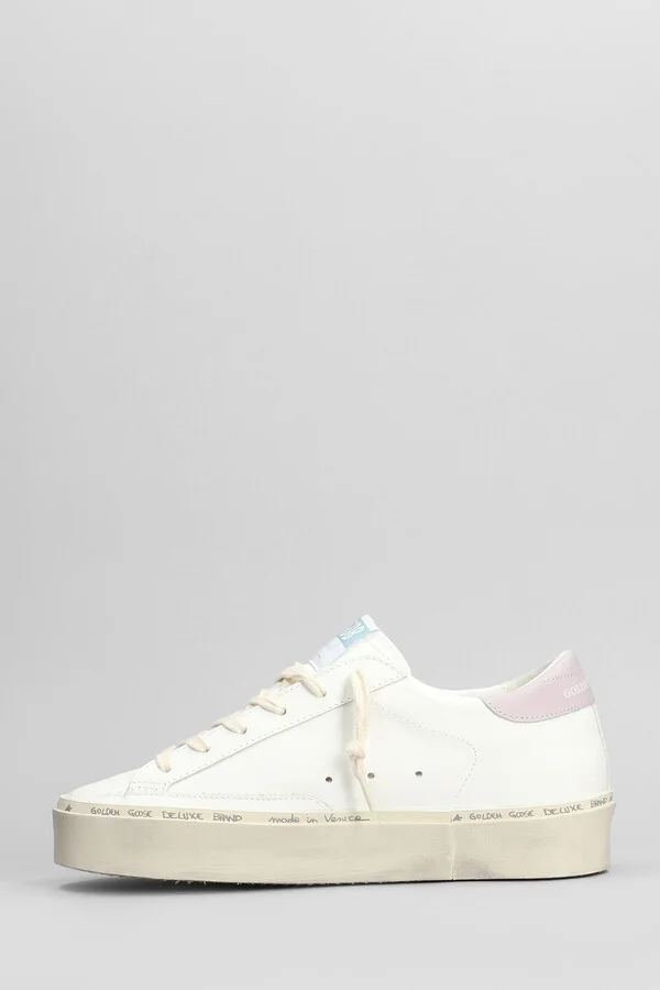 Hi Star Sneakers In White Leather - Image 3