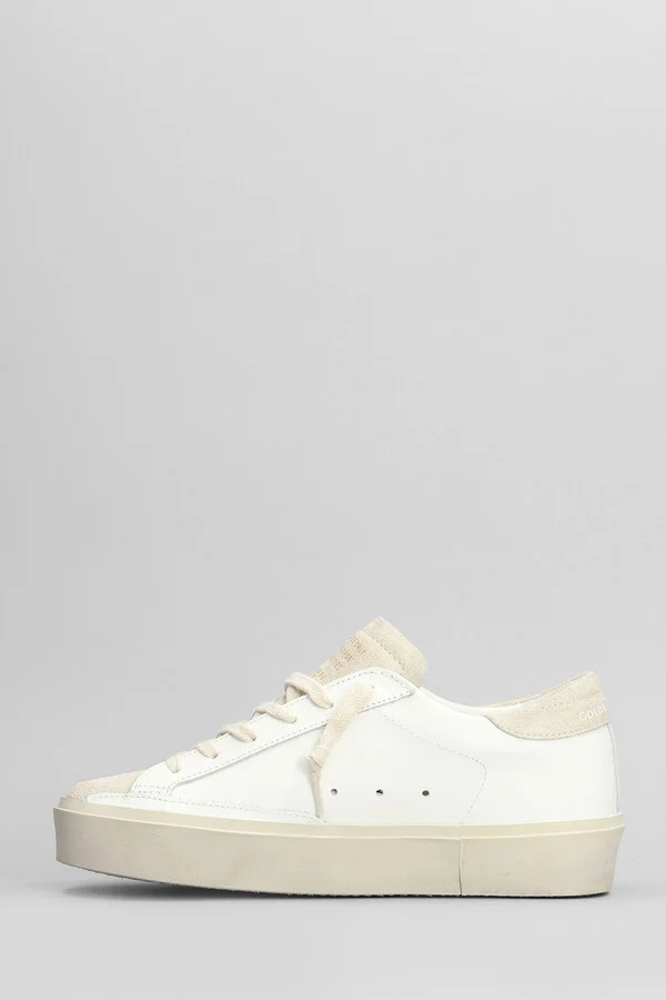 Hi Star Sneakers In White Leather - Image 3