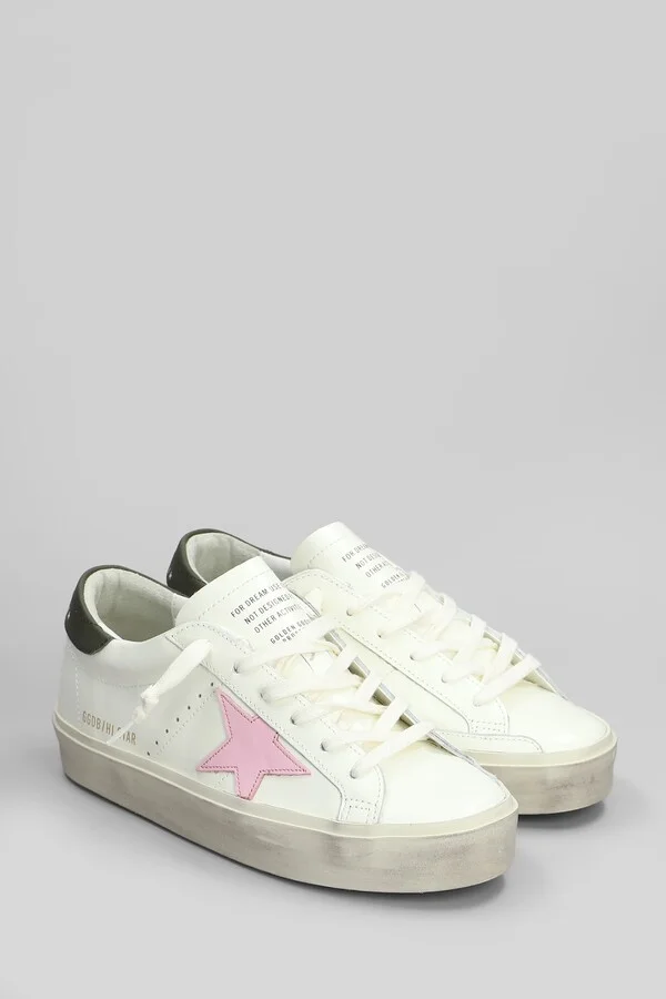 Hi Star Sneakers In White Leather - Image 2