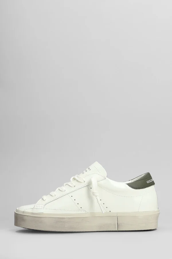 Hi Star Sneakers In White Leather - Image 3