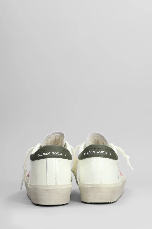 Hi Star Sneakers In White Leather - Image 4