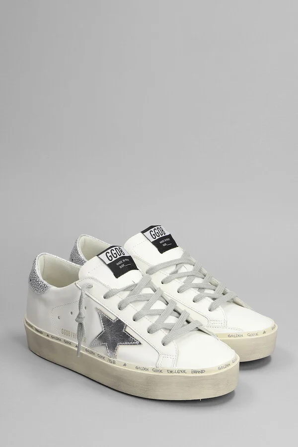 Hi Star Sneakers In White Leather - Image 2